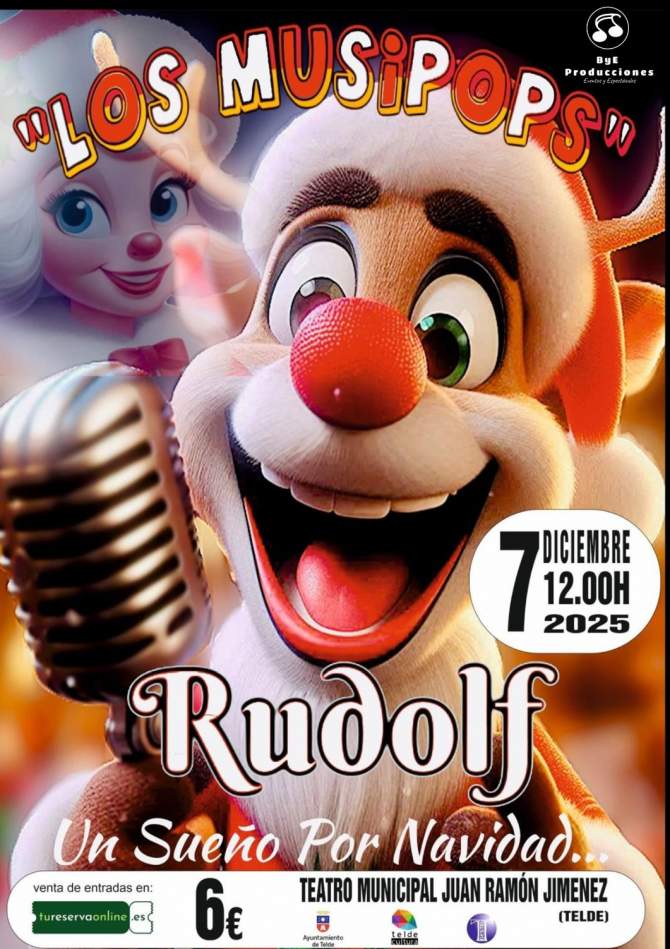 Cartel del espectáculo musical infantil