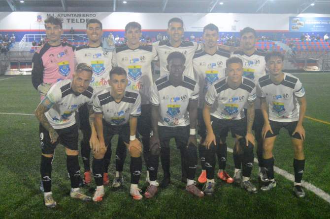 Formación del CD Herbania (Foto: Juan Antonio Hernández)