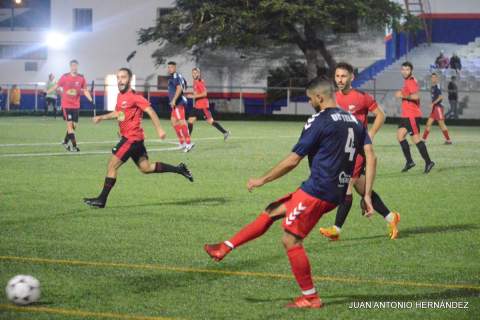 Imagen del encuentro de anoche en El Hornillo/Juan A. Hernández.