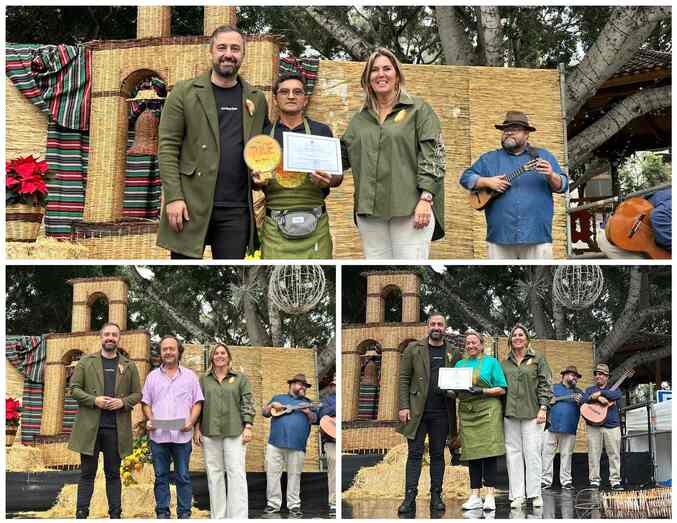 Los premiados por producir las mejores naranjas de Telde en 2024/TA. Los premiados por producir las mejores naranjas de Telde en 2024/TA.