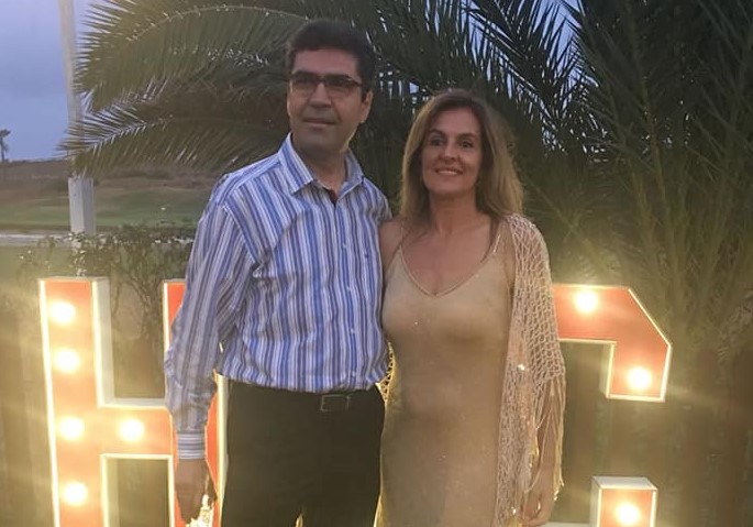 El matrimonio que pregonerá este año las fiestas de Playa del Hombre/TA.