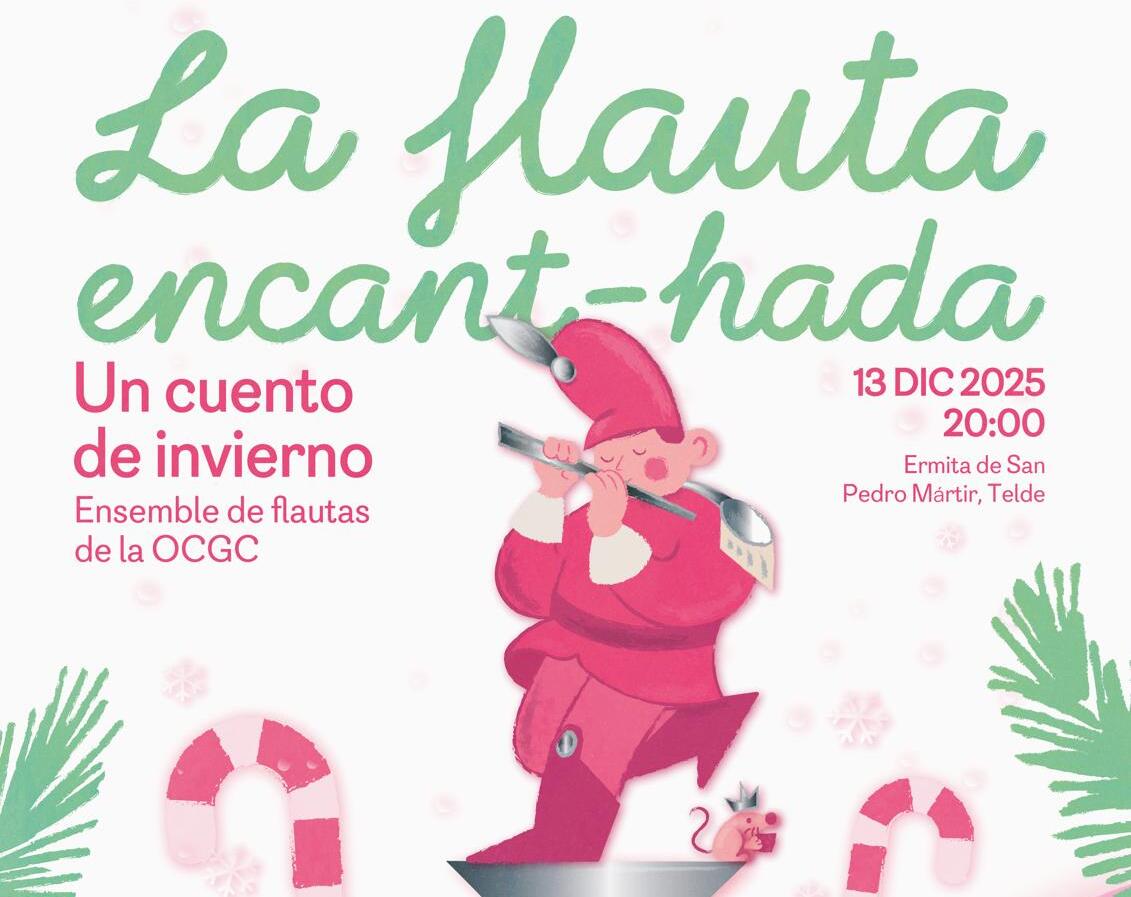 El Ensemble de Flautas de la OCGC presenta en Telde el concierto 'La flauta encant-hada'