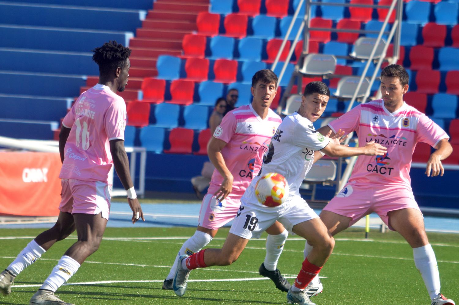 Imagen de uno de los partidos de la UD Telde fuera de Gran Canaria (Foto: Juan Antonio Hernández)